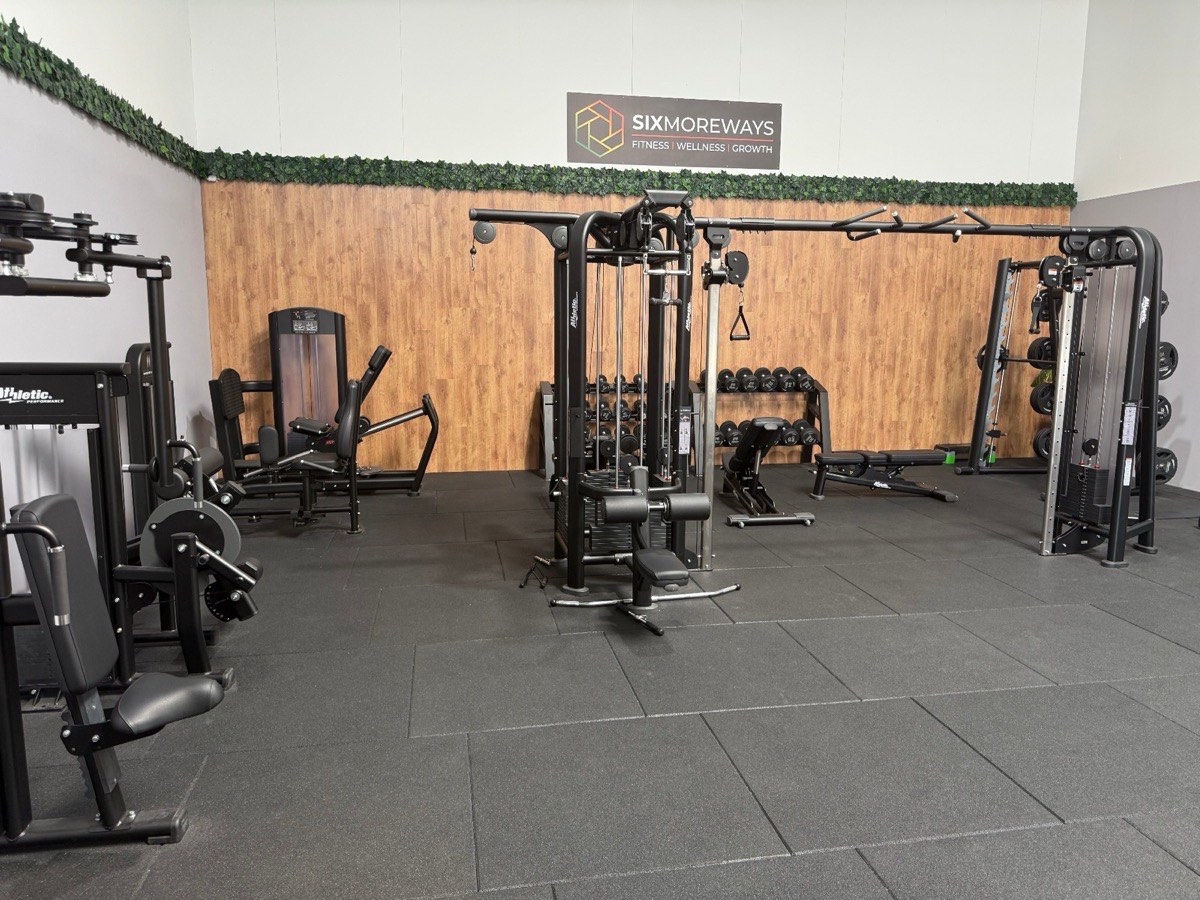 Kracht- en fitnessruimte van Sixmoreways